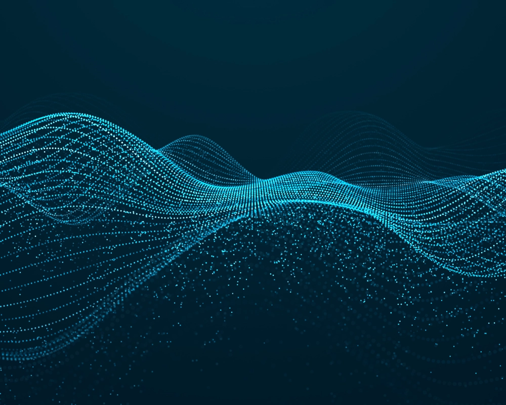 applied ai data wave on dark background applied ai data wave on dark background