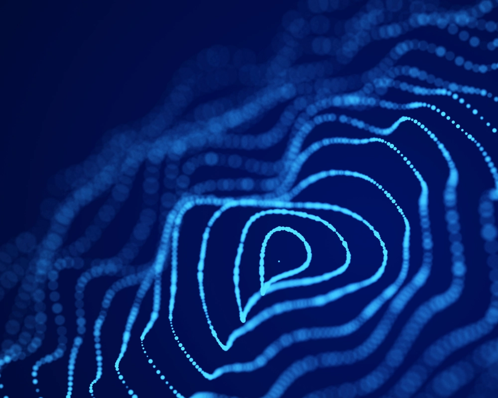 Wave of data Wave of data