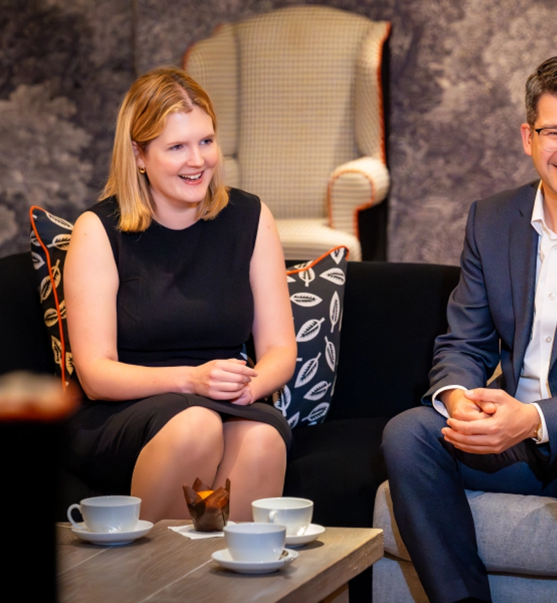 CIL team speaking and laughing CIL team speaking and laughing