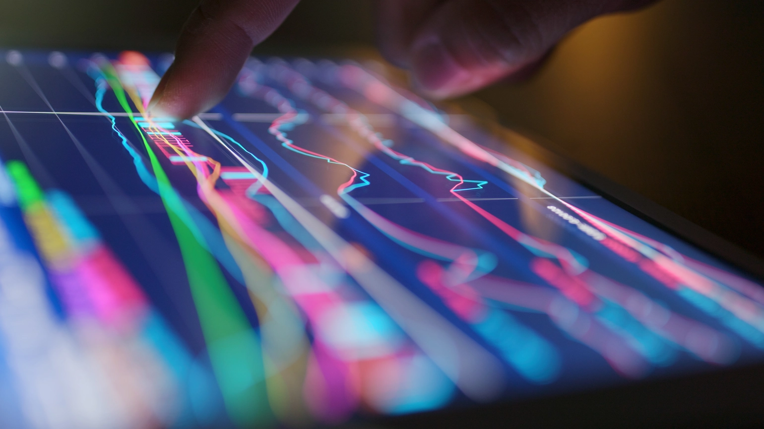 lines of data on a screen lines of data on a screen